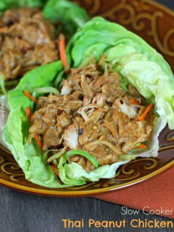 Slow Cooker Thai Peanut Chicken