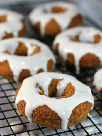 Carrot Cake Doughnuts