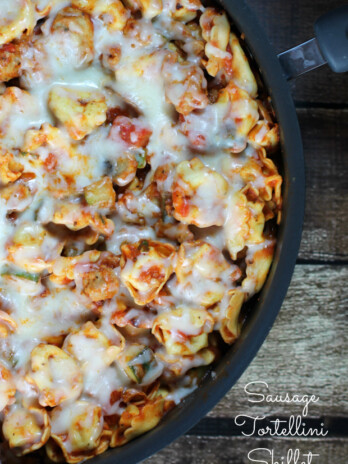 Sausage Tortellini Skillet