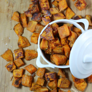 Parmesan Roasted Sweet Potatoes