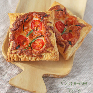 Caprese Tarts