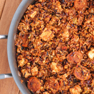 Chicken and Chorizo Salsa Skillet