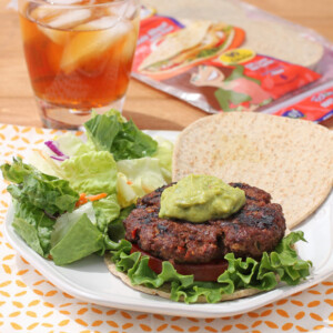 Mexi-Burgers with Guacamole