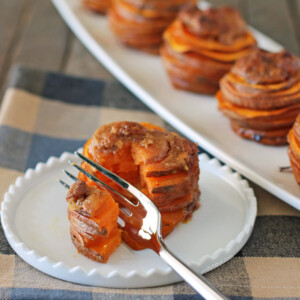 Sweet Potato Casserole Stacks