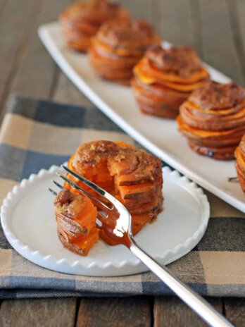 Sweet Potato Casserole Stacks