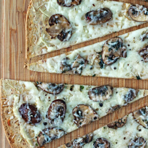 Three Cheese Mushroom Flatbreads
