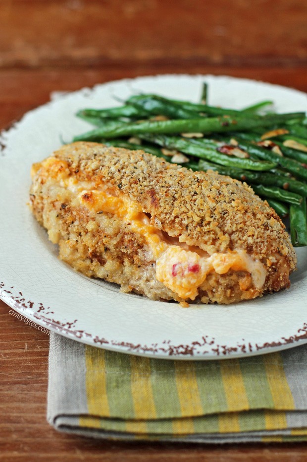 Pimento Cheese Stuffed Chicken