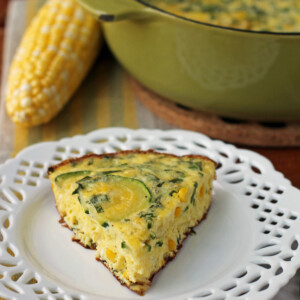 Corn and Zucchini Summer Frittata