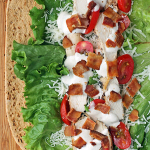 Chicken Caesar Wraps