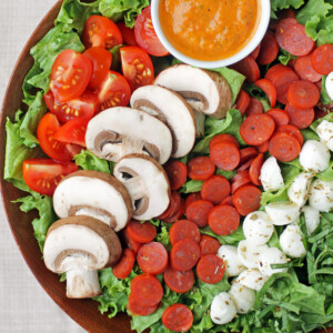 Pepperoni Pizza Salad