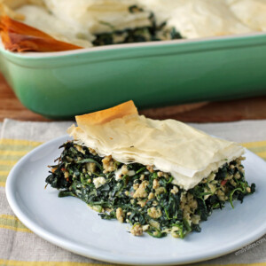 Spinach and Chicken Phyllo Bake