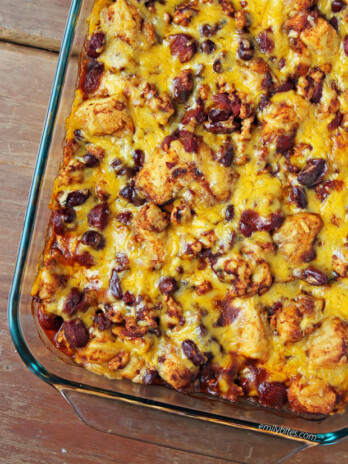 Bubble Up Chili Cheese Dog Casserole