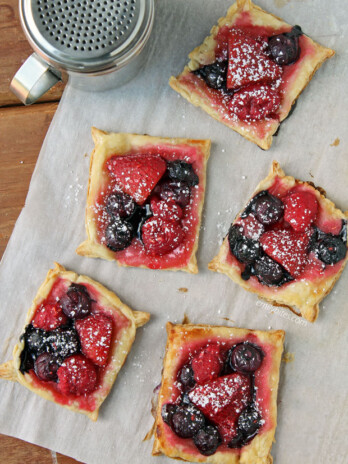 Mixed Berry Puff Pastry Tarts