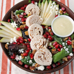Turkey and Pear Autumn Salad