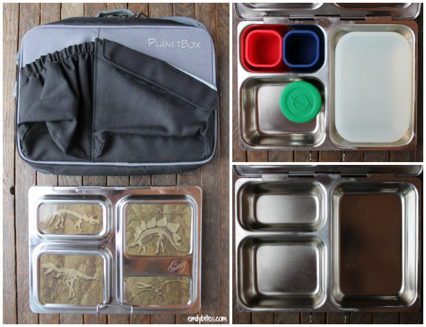 Planetbox Launch lunchbox and accessories