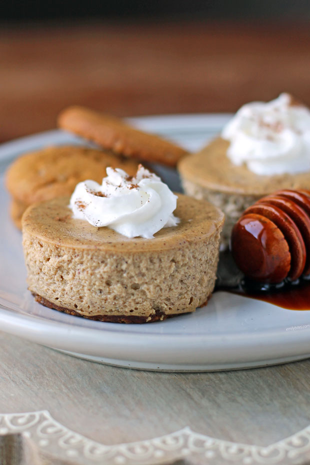 Gingerbread Cheesecake Cup close up