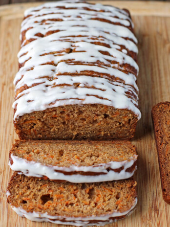 Carrot Cake Bread sliced