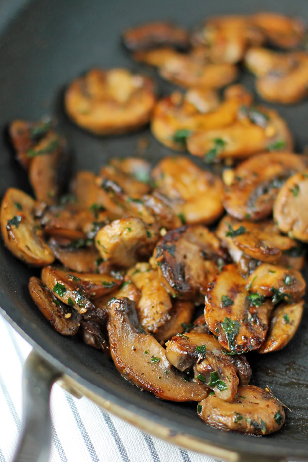 Garlic Herb Mushrooms